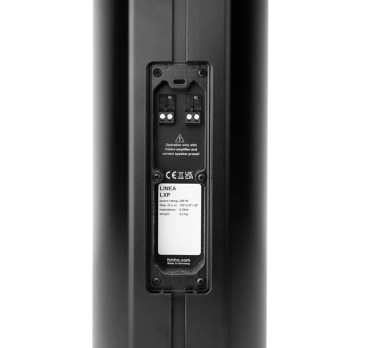 LXP-100, 480W, 8 hp 4p + m.1p, 120Hx +10/-20V, 8 ohms 123dB max RAL 