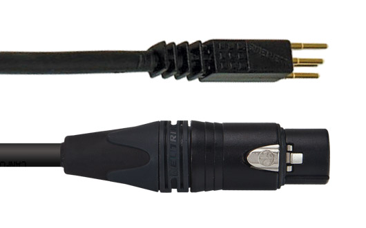 GXK313/30F, Câble Adaptateur XLR femelle 30 cm Ghielmetti