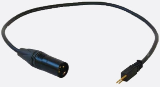GXK313/30M, Câble Adaptateur XLR mâle 30 cm Ghielmetti