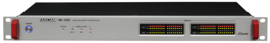 Convertisseur Analogique Dante Analogique 32 canaux Tascam