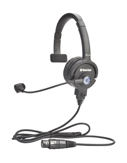 Combiné micro/casque 1 oreillette - Clear-Com CC-110-X4