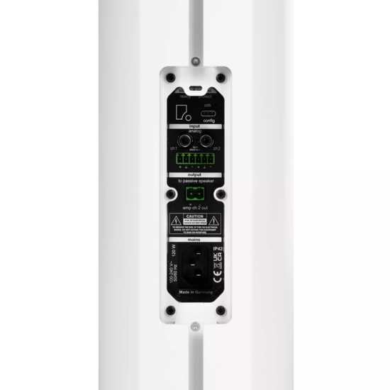 Enceinte passive pour Hybryd-1 active 100Dx100D fixation incluse - WH