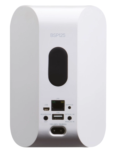 Enceinte amplifiée avec lecteur réseau - blanc - Bluesound BSP125