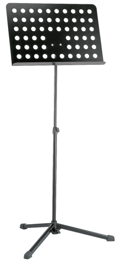 Pupitre de musique réglable noir