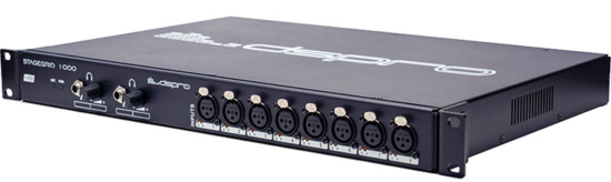 Rack de scène 8x4 + 2 x IO AES