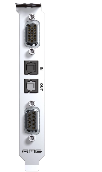 Interface audio PCIe, 30 canaux, 192 kHz, multiformat