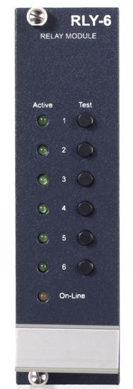 Interface extension de 6 relais GPO pour matrice Clear-com - RLY-6