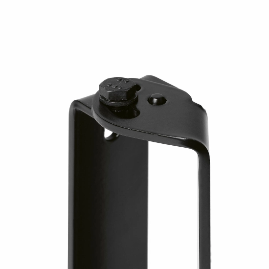 WS-6, Fixation réglable en PAN, pour colonnes «T-Slot» - Noire