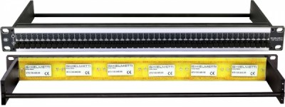 CSF1X48AV-3/1LAM, Patch panel 48 voies -19 1U Ghielmetti