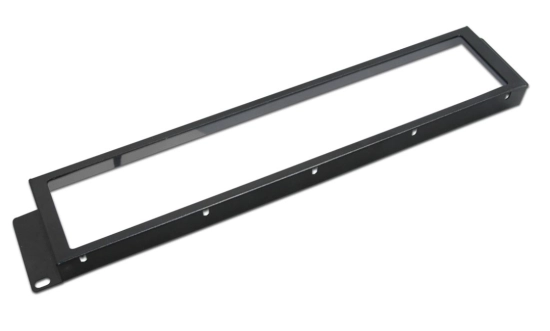 Panneau - couvercle de protection transparent, format 2U 19 pouces 