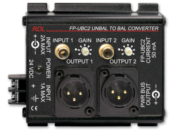 Convertisseur 2 canaux - RDL FP-UBC2