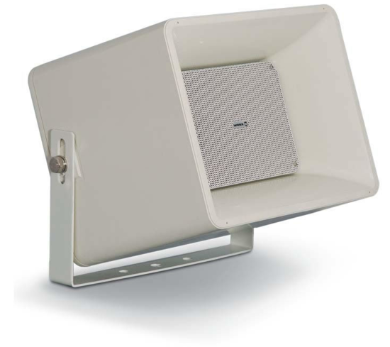 Projecteur de son 30 W. Basse impédance ou 100 V