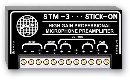 Préamplificateur microphone - RDL STM-3