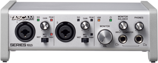Interface Audio et MIDI 10 entrées - 2 sorties
