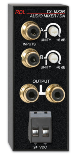 Mélangeur/Amplificateur distribution - RDL TX-MX2R