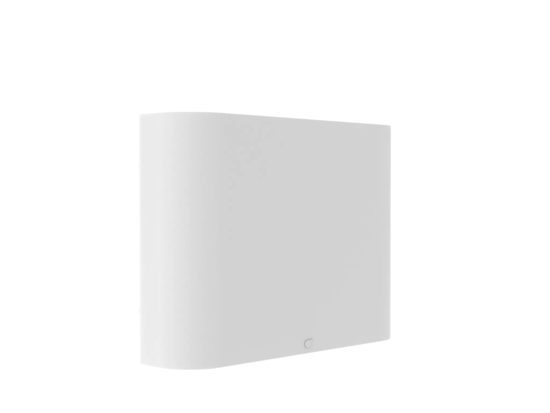 Sub amplifié 8 58W, 2 entrées ligne sym. ou HP - Blanc