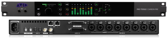 Pro Tools | Préampli micro & E/S - 8 voies - AVB Pristine