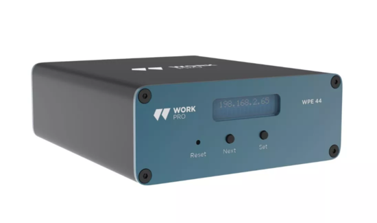 DSP 4 in 4 out réseau WorkCAD3 BlueLine - WORK WPE 44