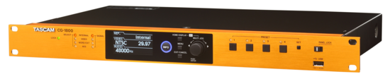 Générateur d'horloge master audio & vidéo pour post prod. Tascam