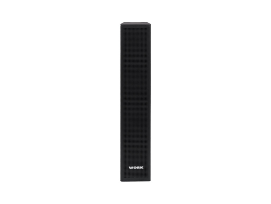 Colonne large bande 8x2,75 - 200W/8O IP65, noir - WORK UDA8