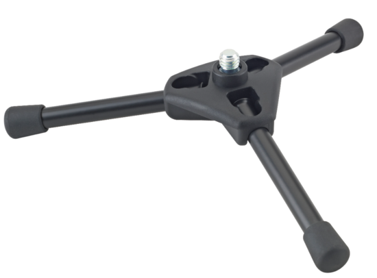 Pied de micro de table leger Noir