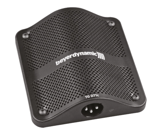 Micro zone de surface pour grosse caisse - Beyerdynamic TG-D71C