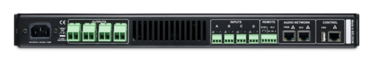 Ampli, DSP, 4x3000W/2-4, 2000W/8 Ohms -2500W/100V  - APEX 