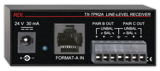 Récepteur actif à 2 paires - RL TX-TPR2A