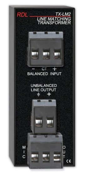 Transformateur de niveau - RDL TX-LM2