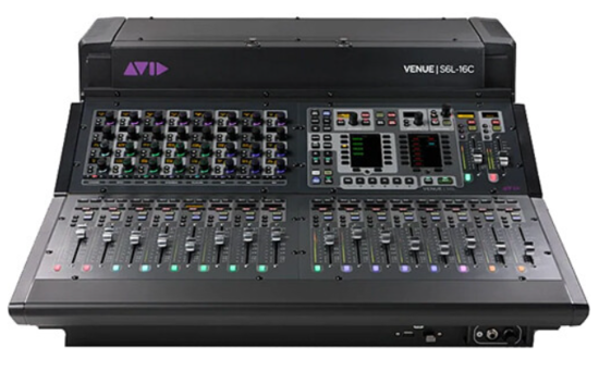 Surface de controle S6L-16C + 3 ans de support Avid Elite Live