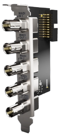 Extension MADI pour HDSPe AOX BNC