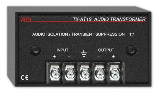 Transformateur d isolement audio - RDL TX-AT1S