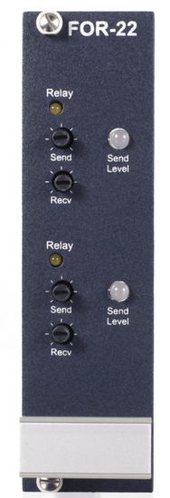 Interface 4 fils 2 canaux avec relais pour matrice - Clear-Com FOR-22