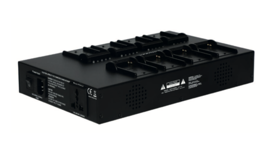 Chargeur pour 8 batteries AU-CONF-BAT - AUDIOPOLE