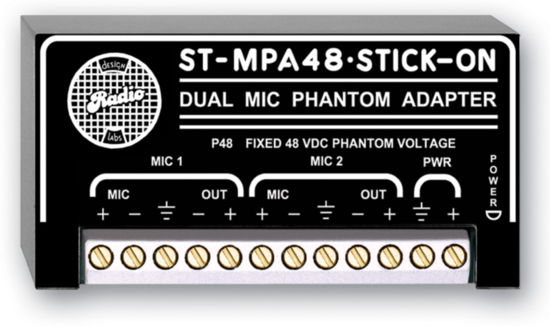 Double adaptateur alimentation fantôme - RDL ST-MPA48