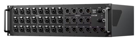 Rack de scène 24/18 I/O + 3 AES 