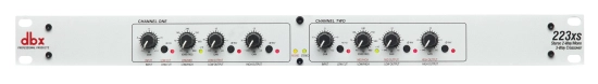 223XS - Filtre actif stéréo 2 voies stéréo / 3 voies mono