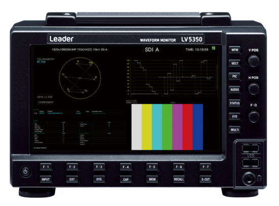 Moniteur de forme d'onde LV5350 Leader