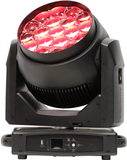 DAYTONA - WASH 19X40 RGBW - Livré avec mousse thermo-formée