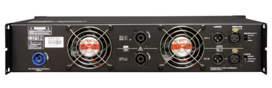 Amplificateur 2x500W/4 Ohms - 2x300W/8 Ohms - 1x1050W/8 Ohms