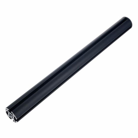 Barre profile 533 mm pour bras support d écran, noir Yellowtec