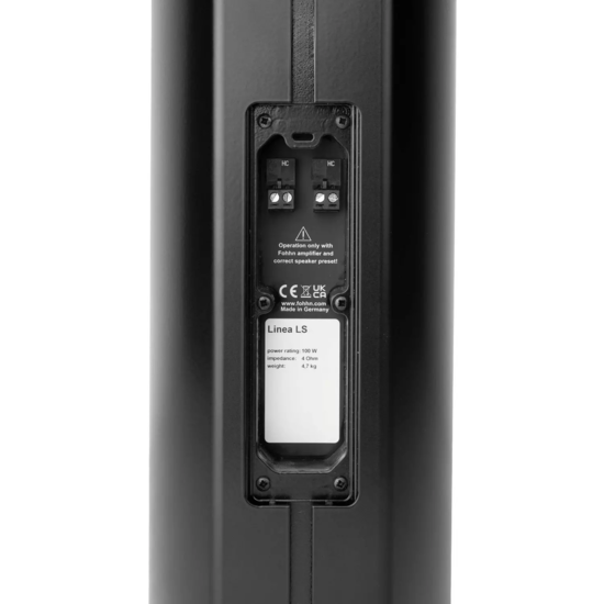 Caisson de basse format colonne 2 x 4 pouces 100W/4ohms - RAL