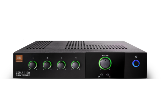 CSMA1120 - Mélangeur amplifié installation - 1 x 120W - 4 entrées / 1