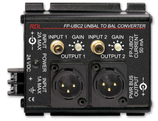 Convertisseur 2 canaux - RDL FP-UBC2