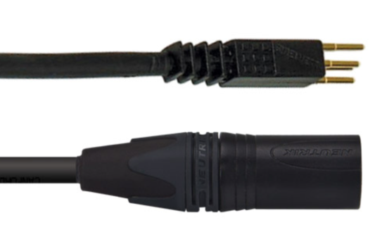 GXK313/120M, Câble Adaptateur XLR mâle 120 cm Ghielmetti