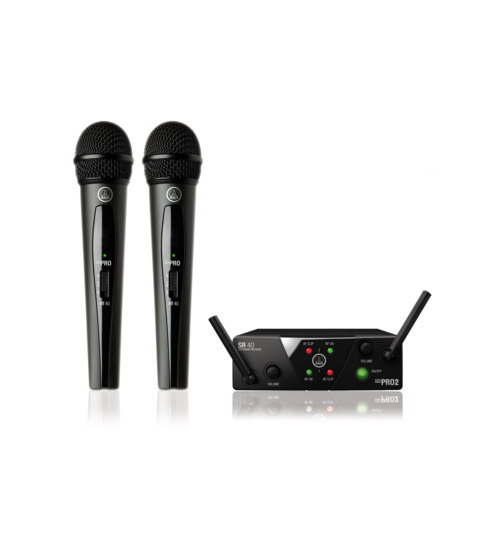 WMS40MIN2/V-ISM - Set complet double UHF -