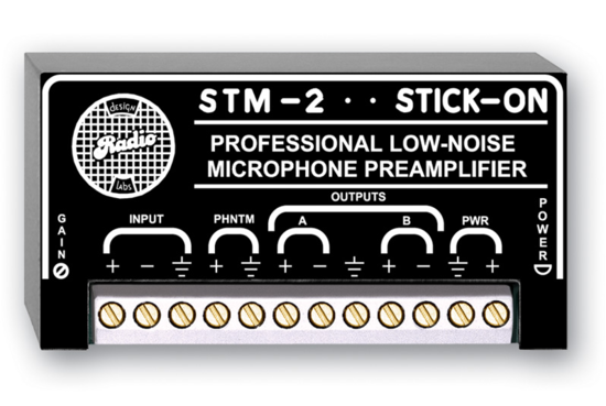 Préamplificateur microphone - RDL STM-2