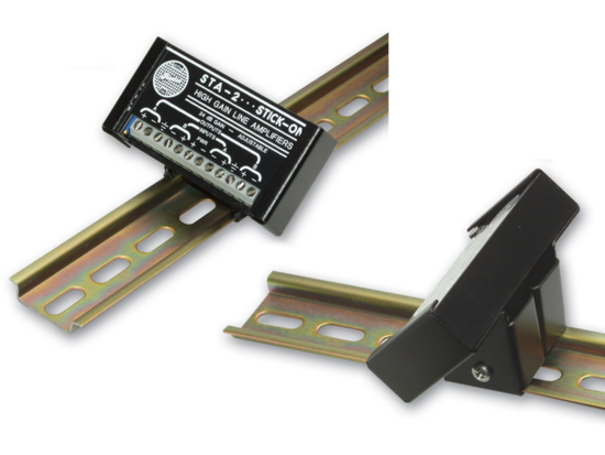 Montage STICK-ON sur rail DIN - RDL DRA-35S