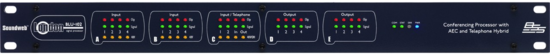 BLU102 - Processeur numérique 12 in / 8 out - BluLink + AEC + insert 