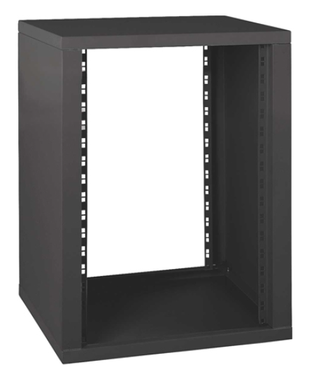 Baie d'installation nue, 19 pouces / 16U, profondeur utile 350 mm